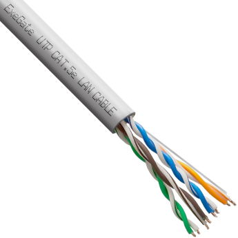 Кабель EXEGATE SPECIAL UTP4-C5e-CCA-S24-IN-PVC-GY-100 UTP